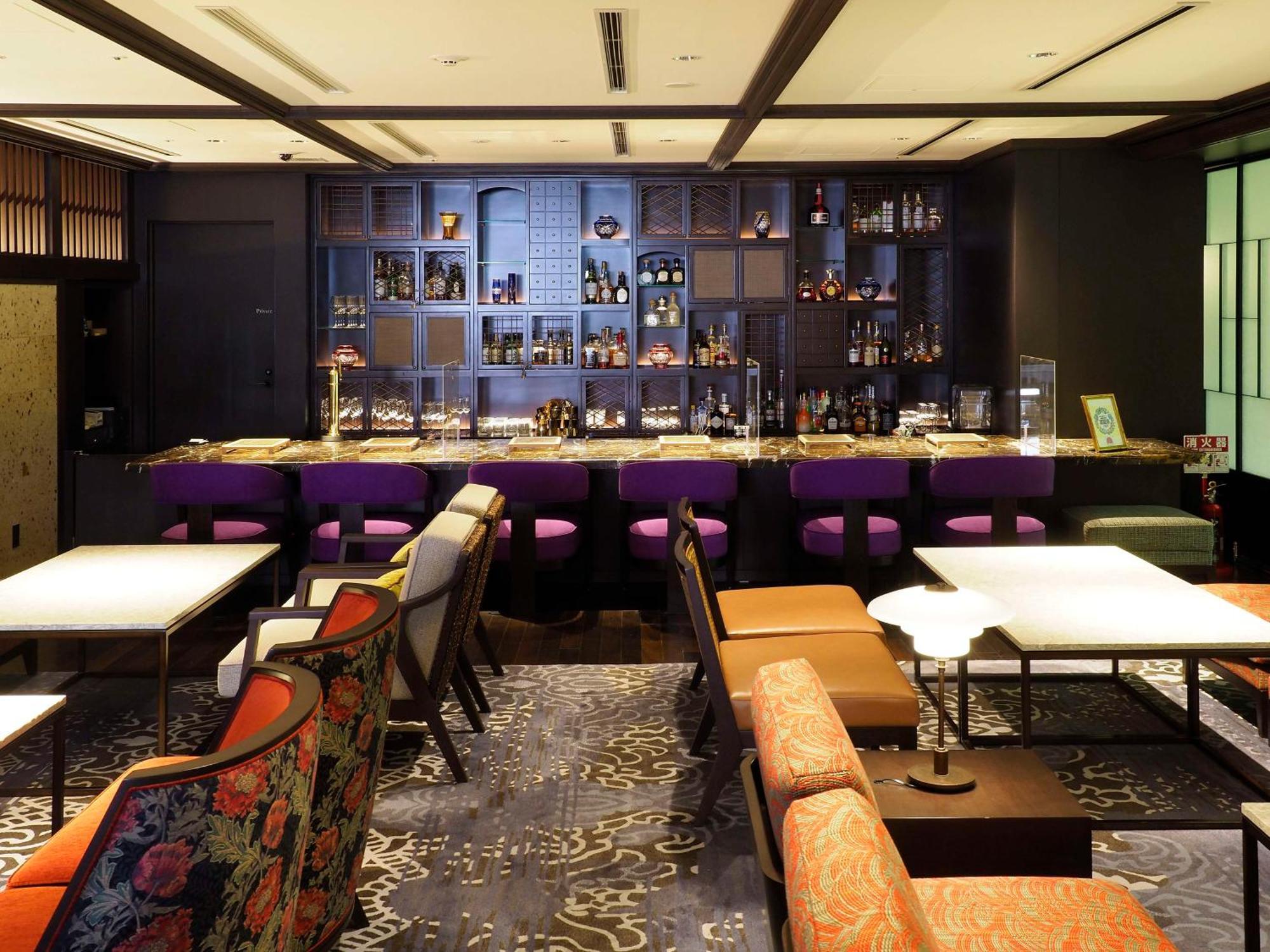 Готель Dhawa Yura Kyoto - Banyan Group Екстер'єр фото The bar at the hotel